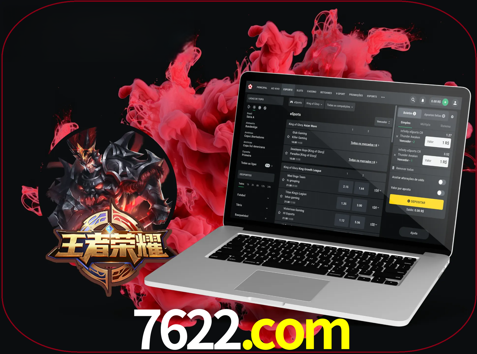 Um jogo global que conquistou os corações dos utilizadores de todo o mundo e que foi desenvolvido na China está disponível no 7622.