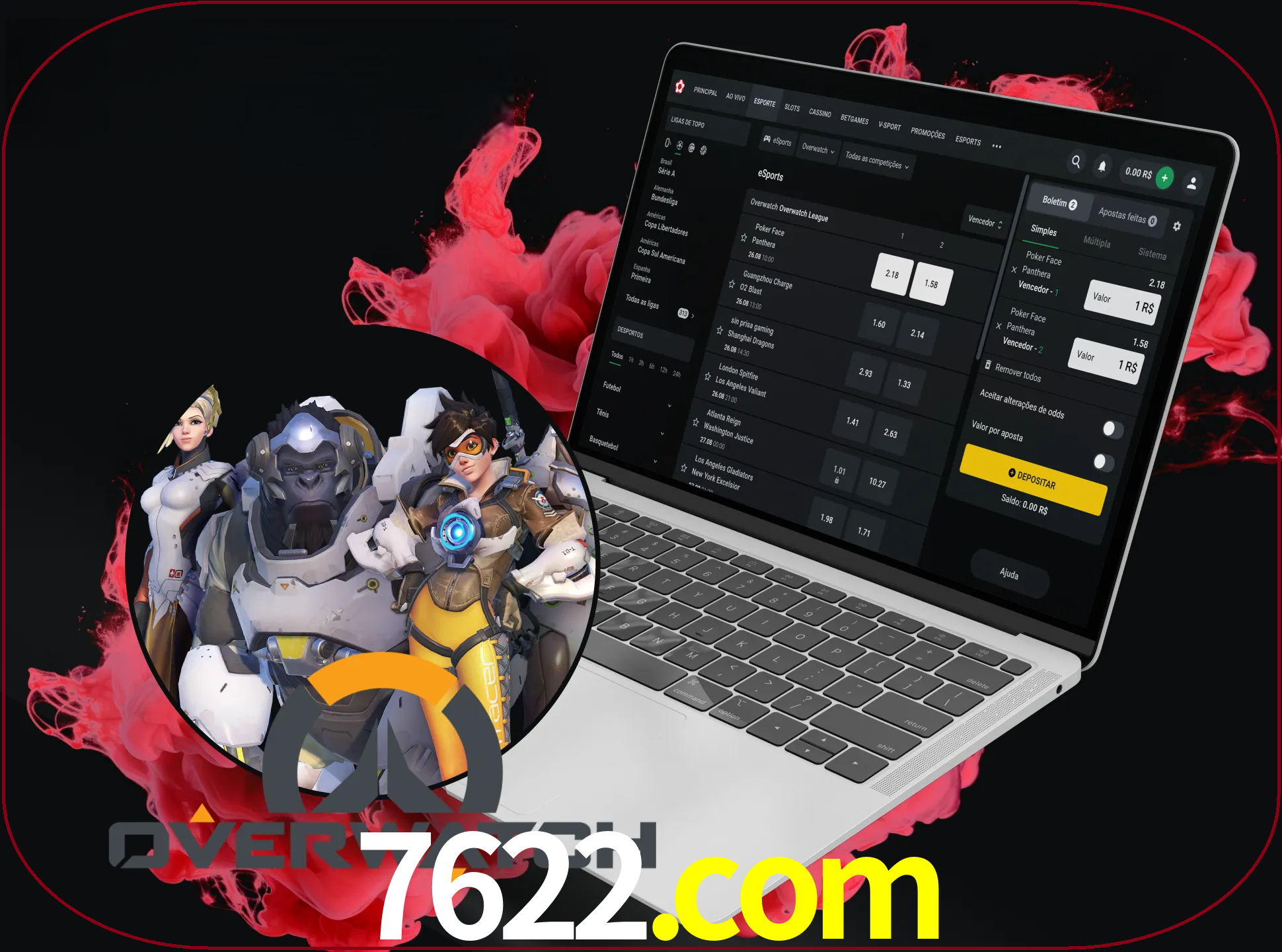 Os fãs deste fantástico jogo apreciarão a abundância de jogos e podem também ganhar dinheiro real apostando no 7622.
